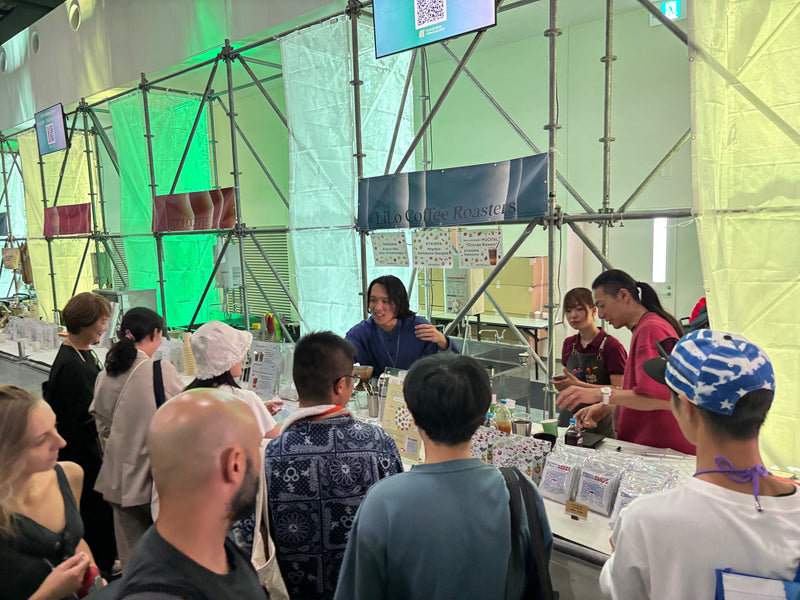 ふたたび、EXPO 2025会場で特別なコーヒーを提供しました