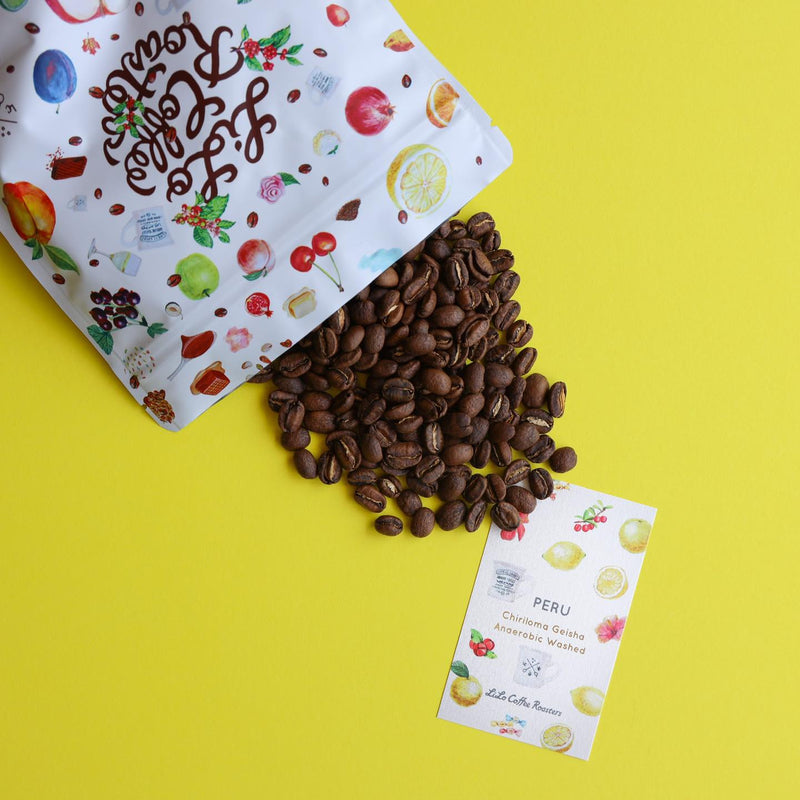 "Peru Chiriloma Geisha Anaerobic Washed" (Click here!)