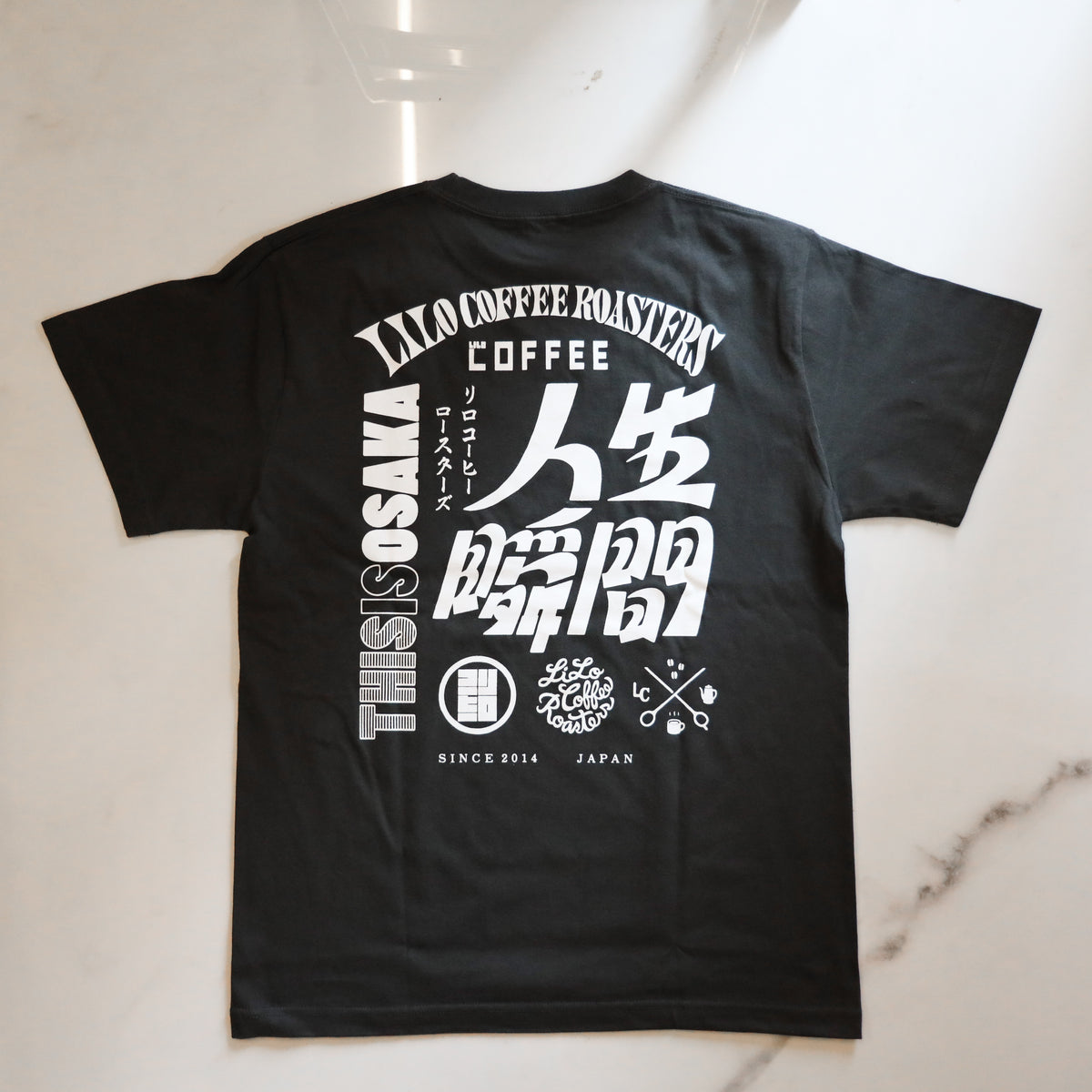 LiLo Coffee Roasters Original T-shirt 【Back print】