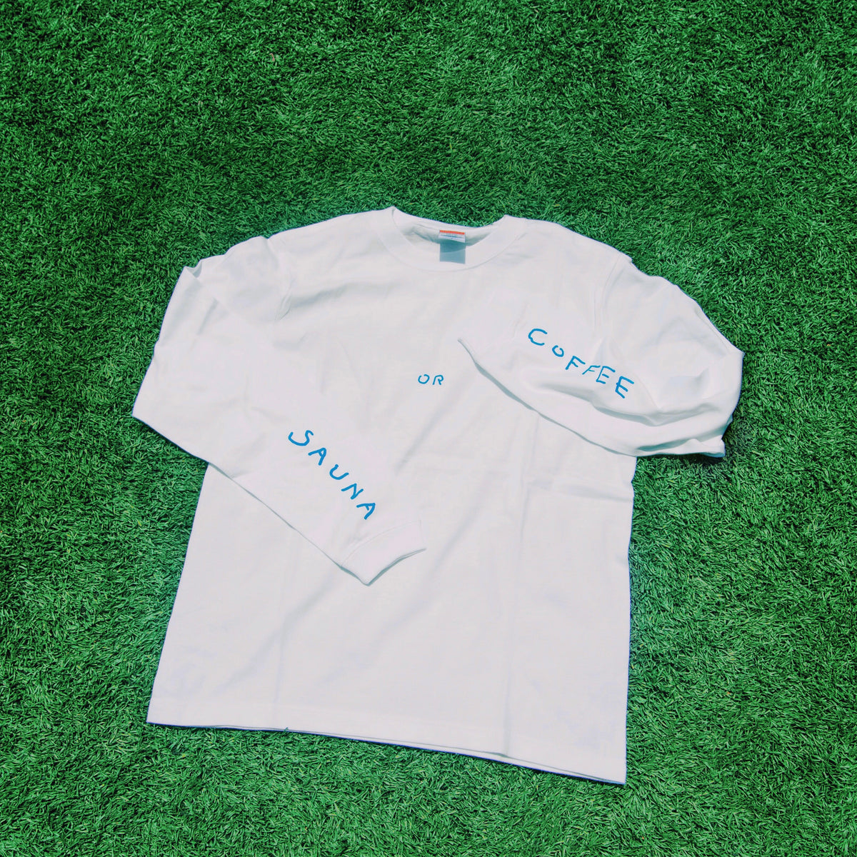 コーヒーサウナーズ ロングスリーブTシャツ 「COFFEE or SAUNA」