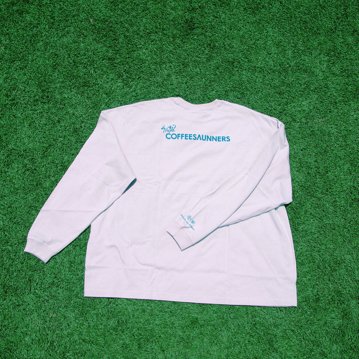 CHILL OUTモデル コーヒーサウナーズ ロングスリーブTシャツ GREY Limited edition