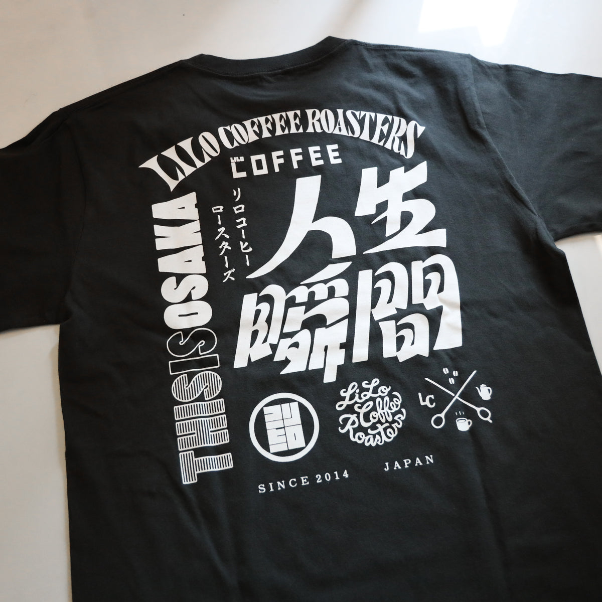 LiLo Coffee Roasters Original T-shirt 【Back print】