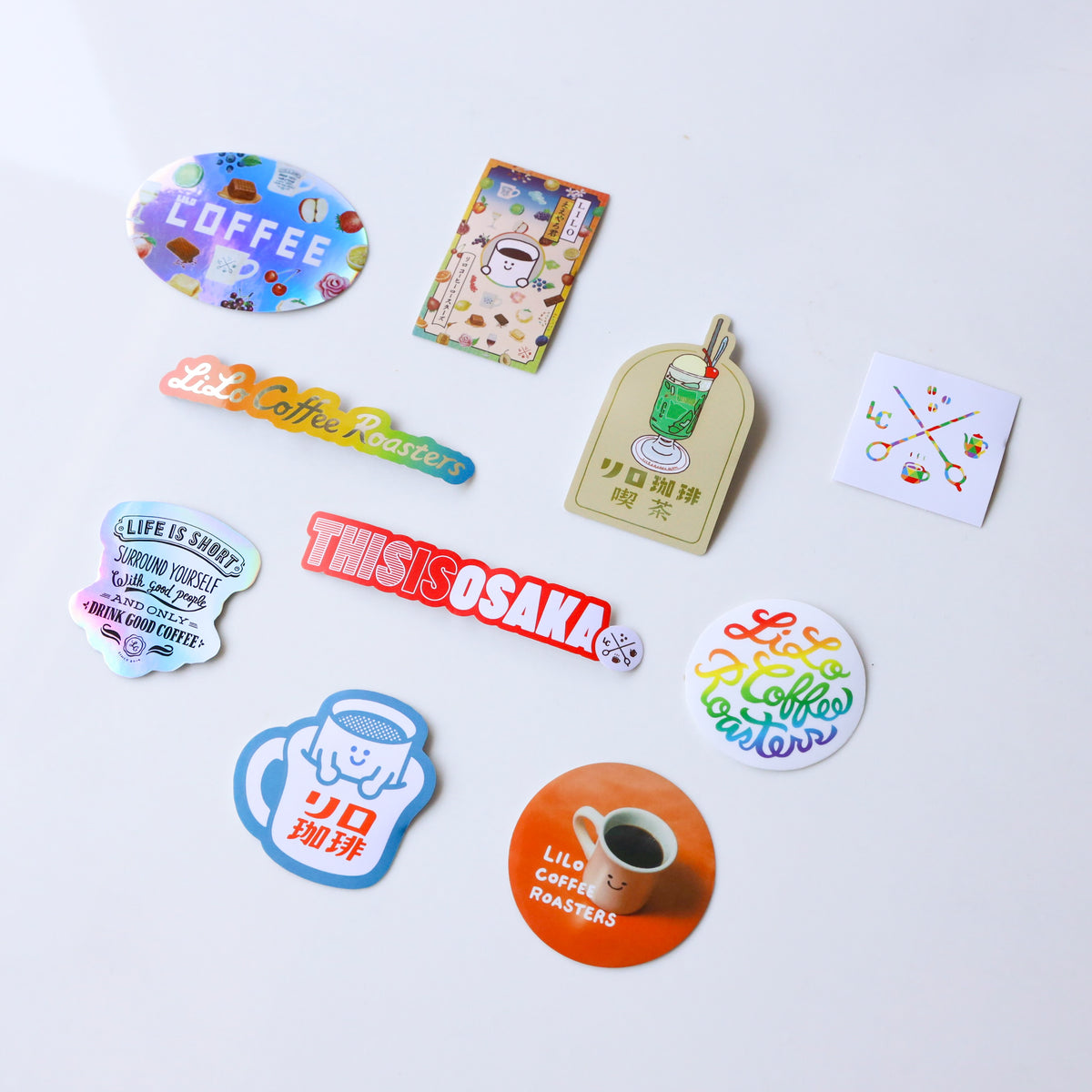 Sticker 10 Pieces Set