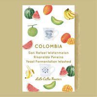 COLOMBIA San Rafael Watermelon Risaralda Pereira Yeast Fermentation Washed