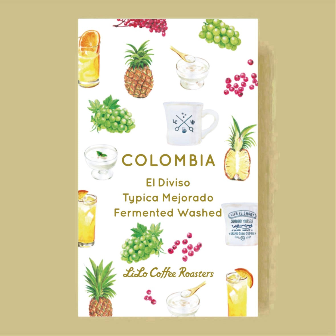 COLOMBIA El Diviso Typica Mejorado Fermented Washed