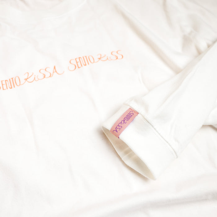 ときめく長袖Tシャツ｜フロントプリント