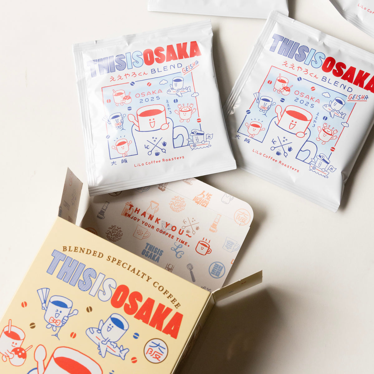 【THISISOSAKA】Eyaro-kun Geisha Blend Drip Bag