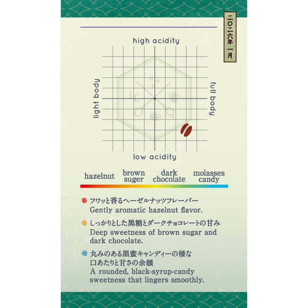 【Seasonal Blend 2026】January | Matsuba-Shippo Blend (松葉七宝)