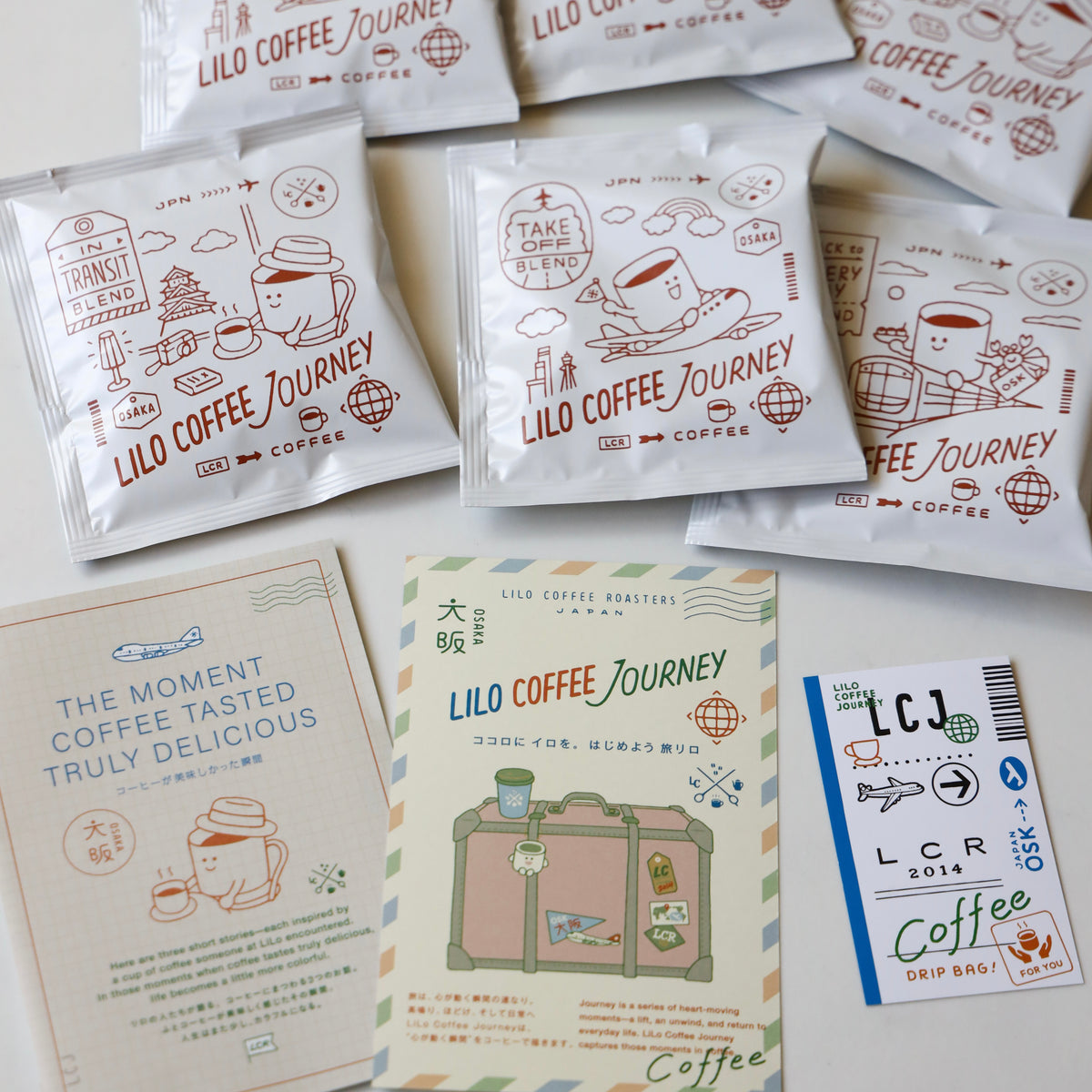 【LiLo Coffee Journey】Drip Bag Coffee 6P BOX