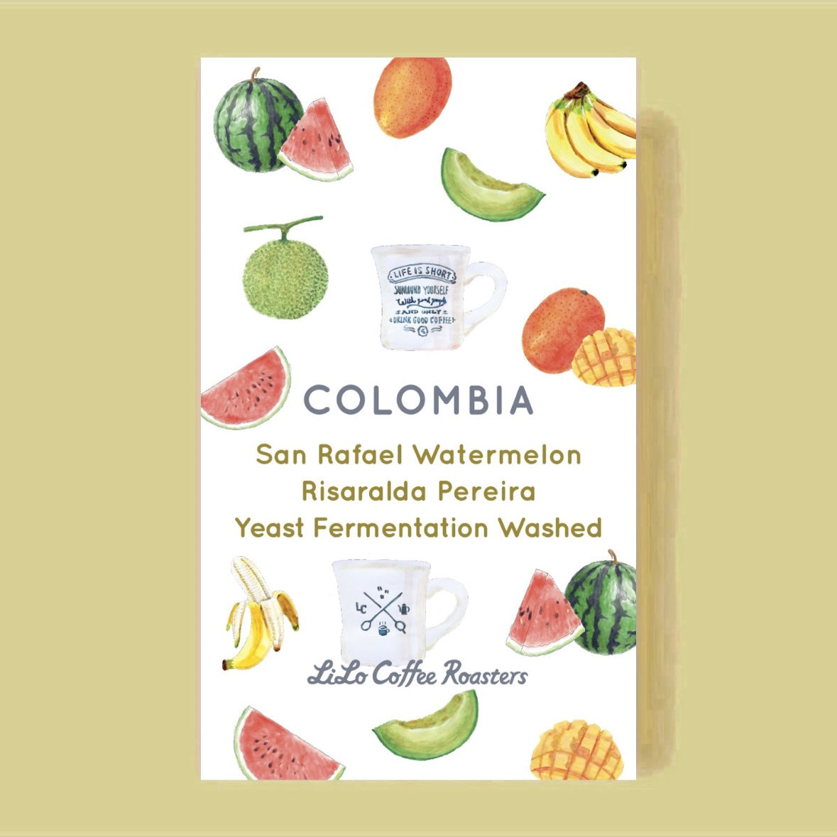 （終売ずみ）COLOMBIA San Rafael Watermelon Risaralda Pereira Yeast Fermentation Washed