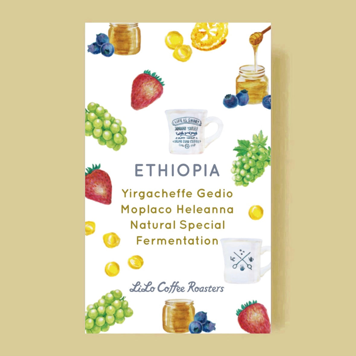 ETHIOPIA Yirgacheffe Moplaco Heleanna Natural Special Fermentation
