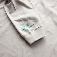 CHILL OUTモデル コーヒーサウナーズ ロングスリーブTシャツ GREY Limited edition