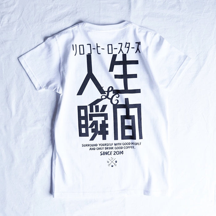 LCR Original T-shirt (人生瞬間)・WHITE