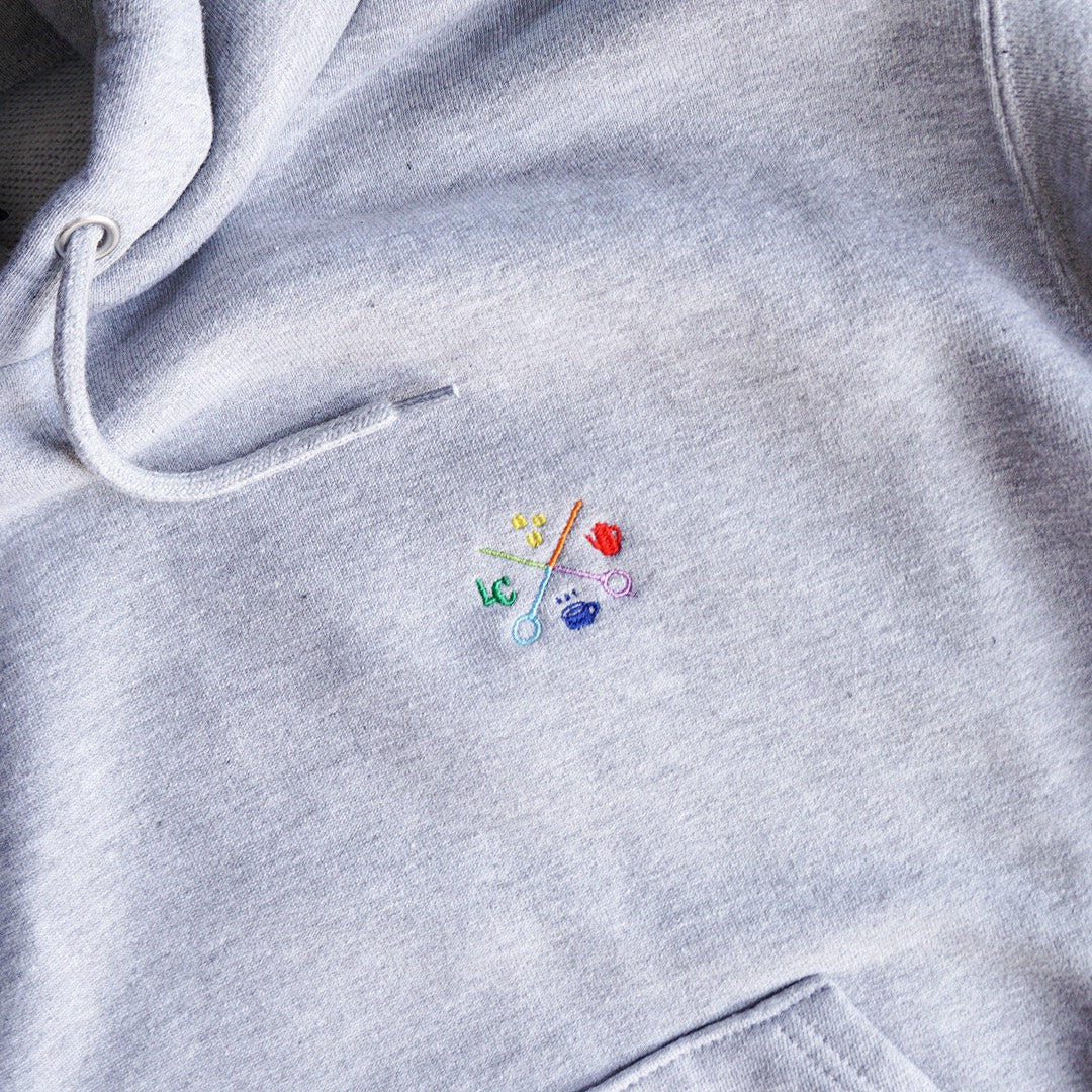 LCR Original Hoodie (LOGO embroidery・GRAY)