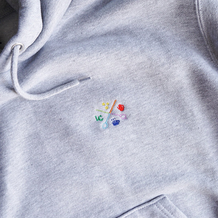 LCR Original Hoodie (LOGO embroidery・GRAY)