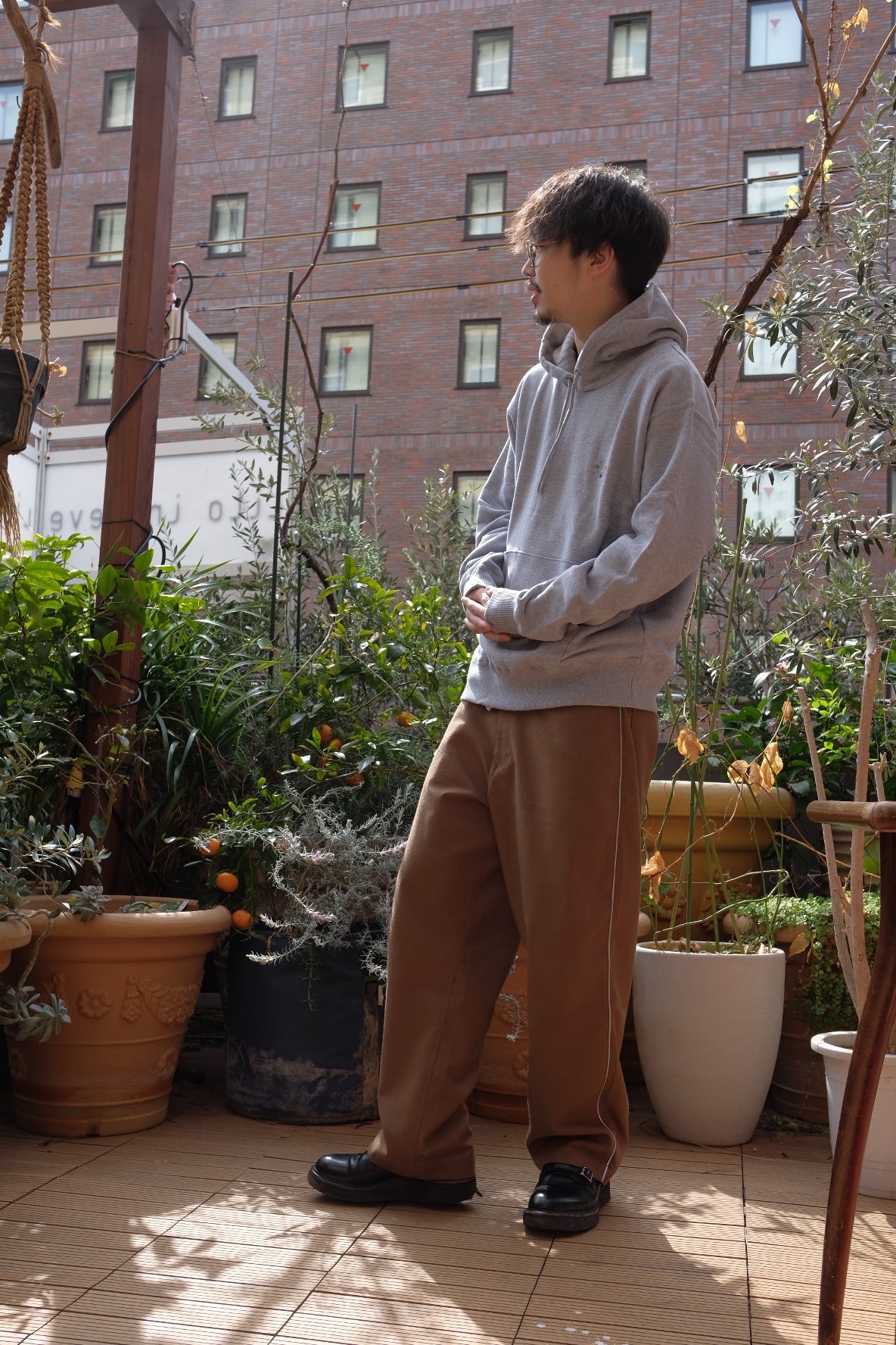 LCR Original Hoodie (LOGO embroidery・GRAY)
