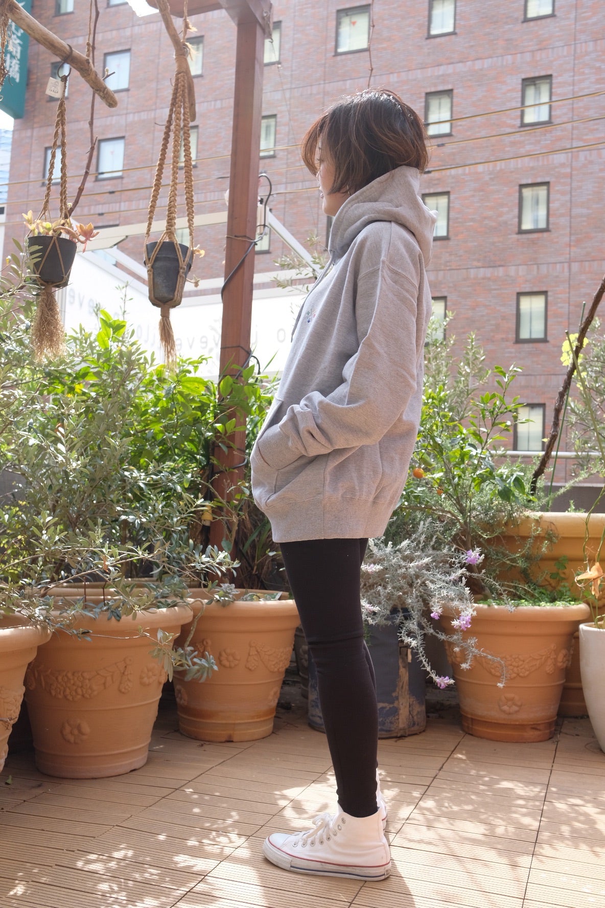 LCR Original Hoodie (LOGO embroidery・GRAY)