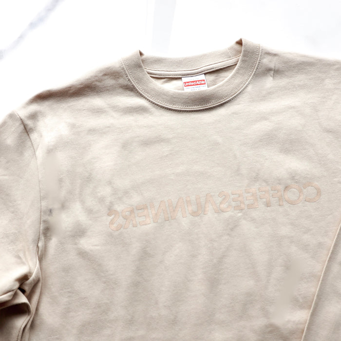 コーヒーサウナーズ ロングスリーブTシャツ SAND BEIGE