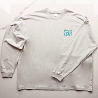 CHILL OUTモデル コーヒーサウナーズ ロングスリーブTシャツ GREY Limited edition