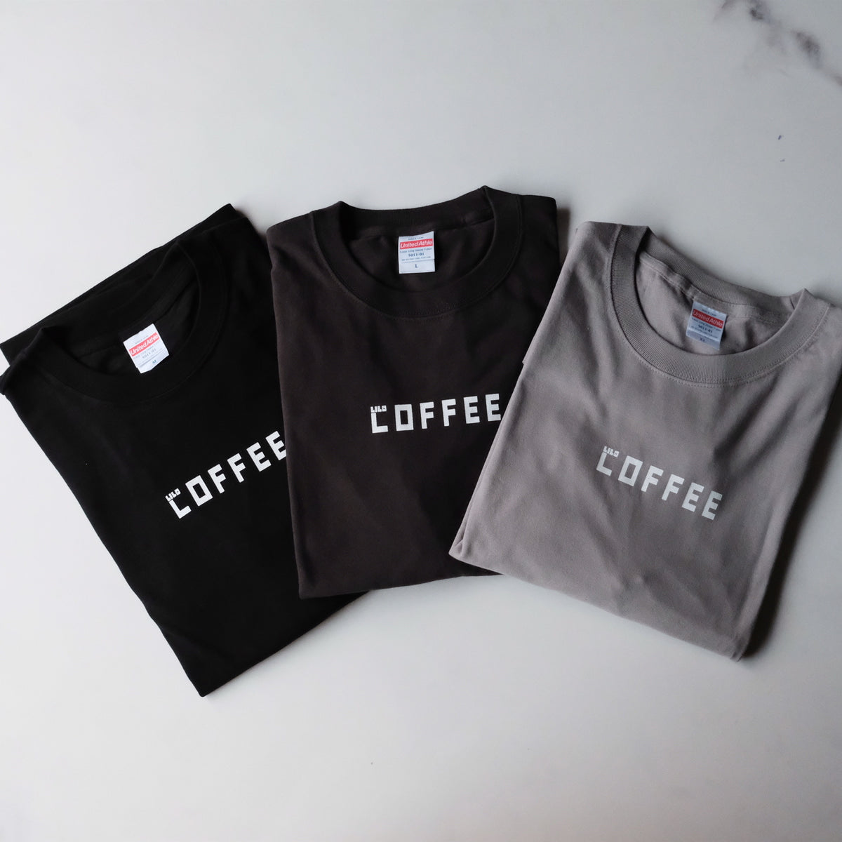 Long Sleeve T-shirt (COFFEE)・BLACK